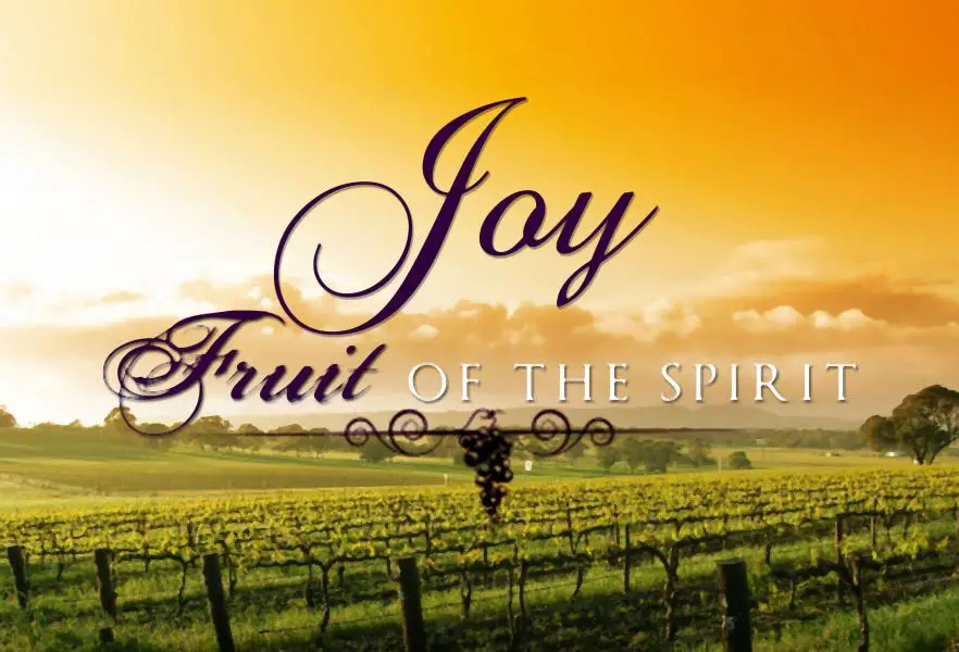 Fruit of the Spirit Joy Bible Verses