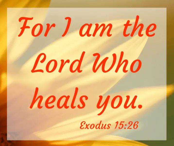 Healing Scriptures for the Sick