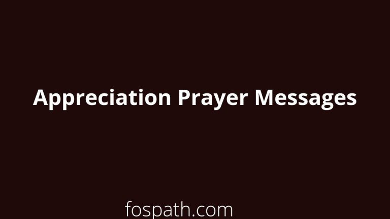 60 Appreciation Prayer Messages for Financial Support
