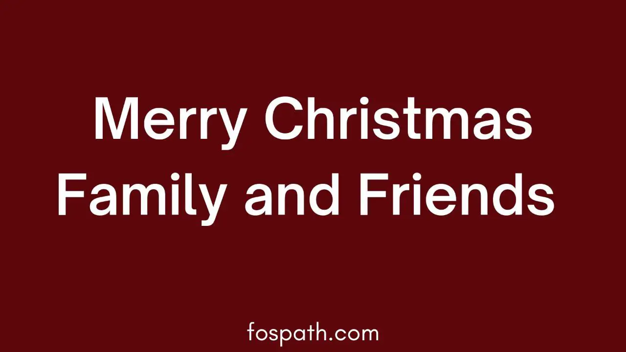 Christmas Card Messages for Family and Friends