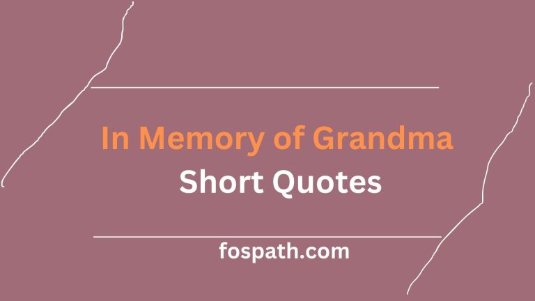 80 Missing Grandma Messages and In Memory of Grandma Short Quotes