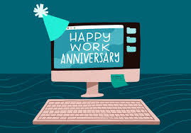 40 Work Anniversary Thank You Message for Staff Members